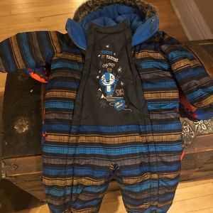 One piece snowsuit